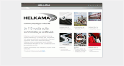 Desktop Screenshot of helkama.com